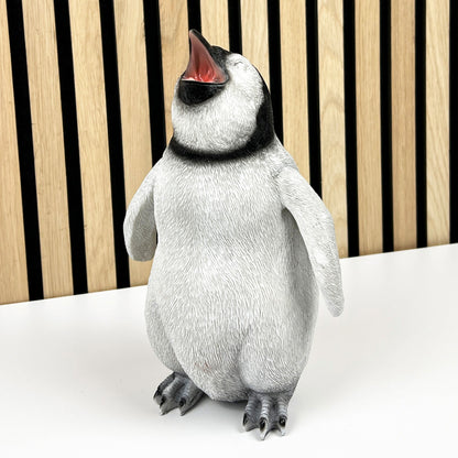 25cm Tall Penguin Ornament - Resin