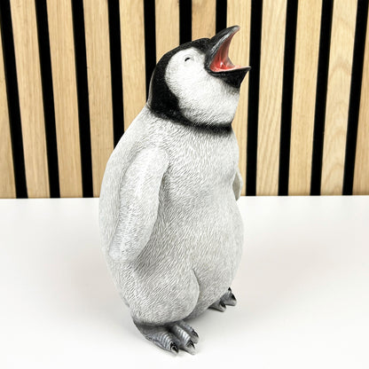 25cm Tall Penguin Ornament - Resin