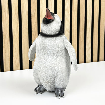 25cm Tall Penguin Ornament - Resin