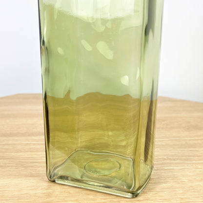 30cm Tall Glass Vase – Green