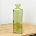 30cm Tall Glass Vase – Green