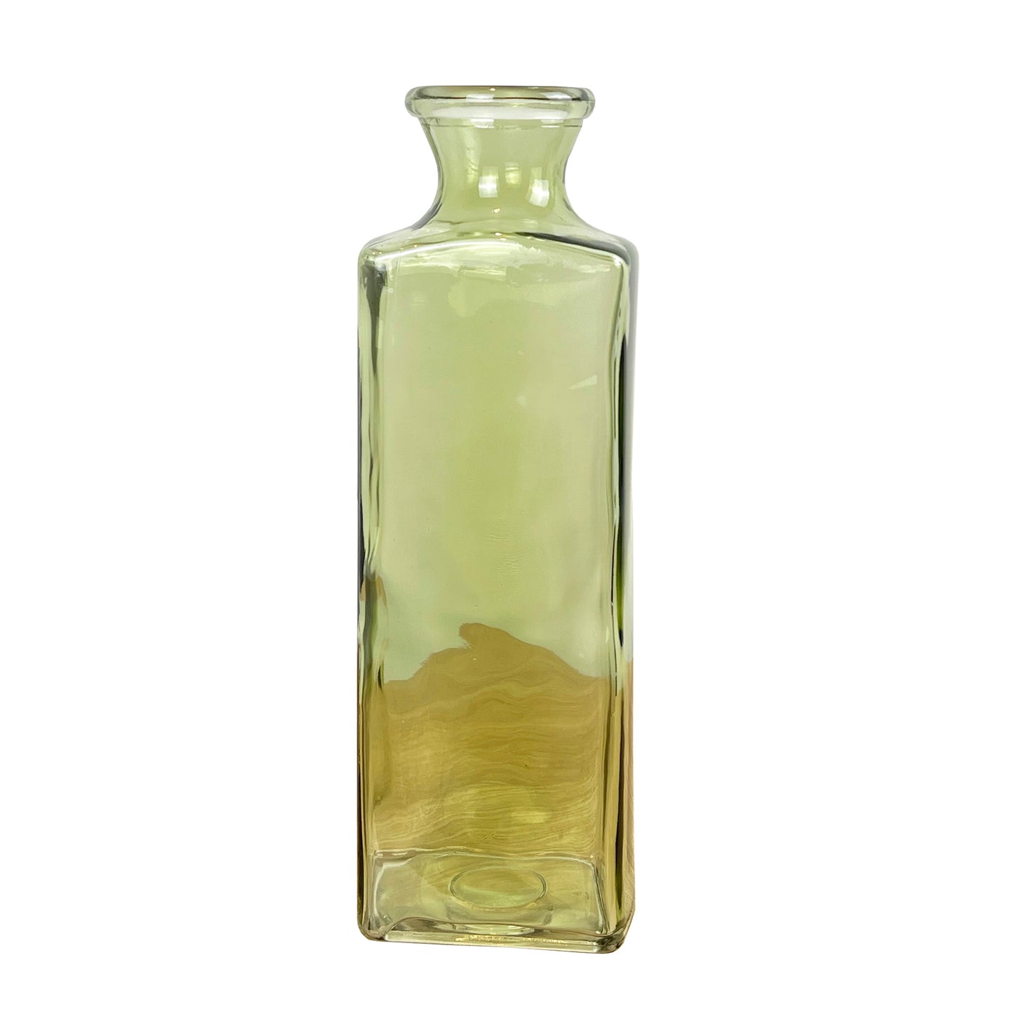 30cm Tall Glass Vase – Green