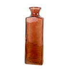 30cm Tall Glass Vase – Burgundy