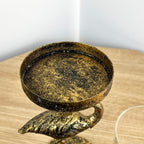Flamingo Pillar Candle Holder - Metal