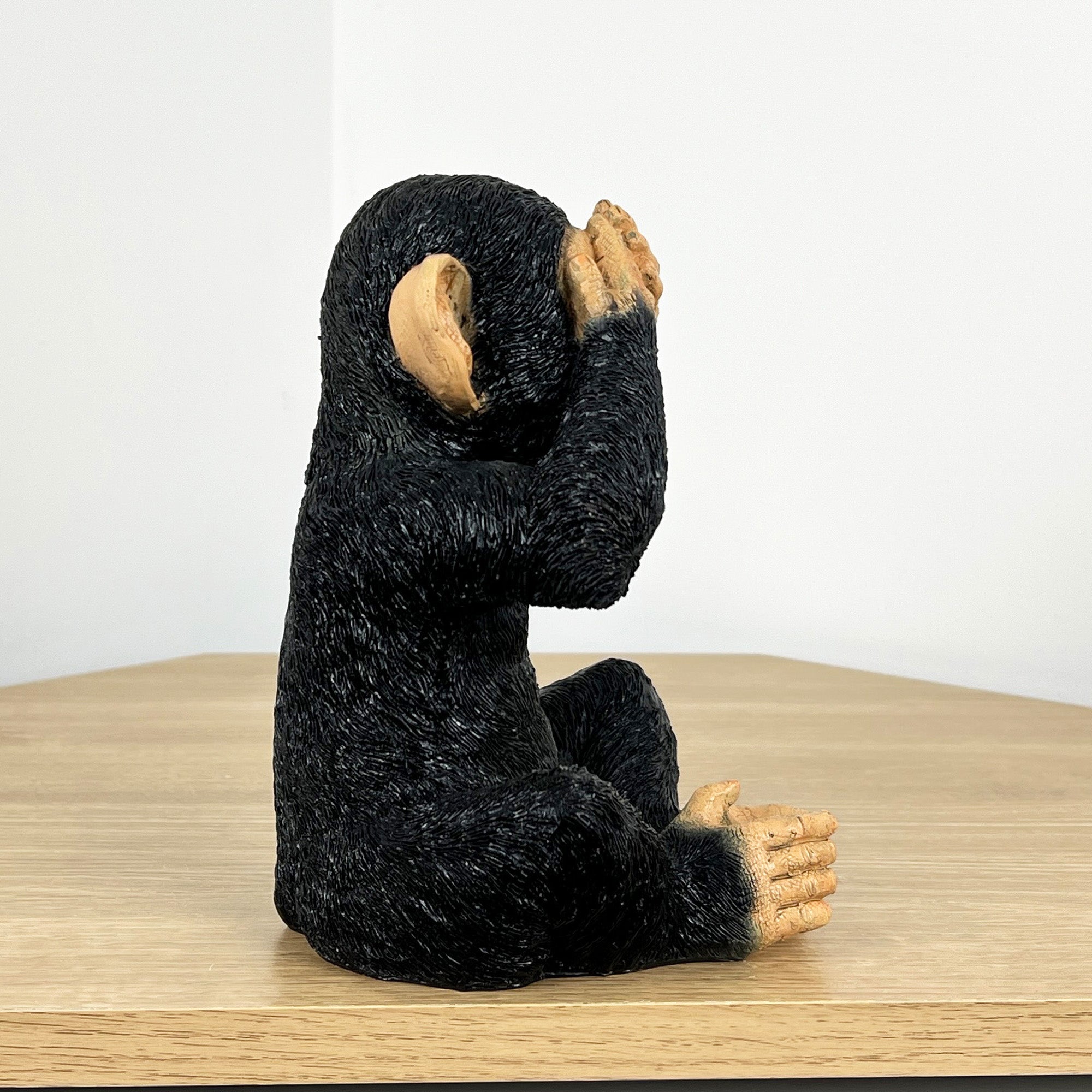 19.5cm See No Evil Monkey Ornament - Resin