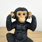 19.5cm Hear No Evil Monkey Ornament - Resin
