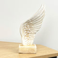 26.5cm Angel Wing Ornament - Terracotta
