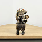 21cm Steampunk Pig Ornament - Resin