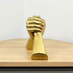17.5cm Gold Holding Hands Ornament - Resin