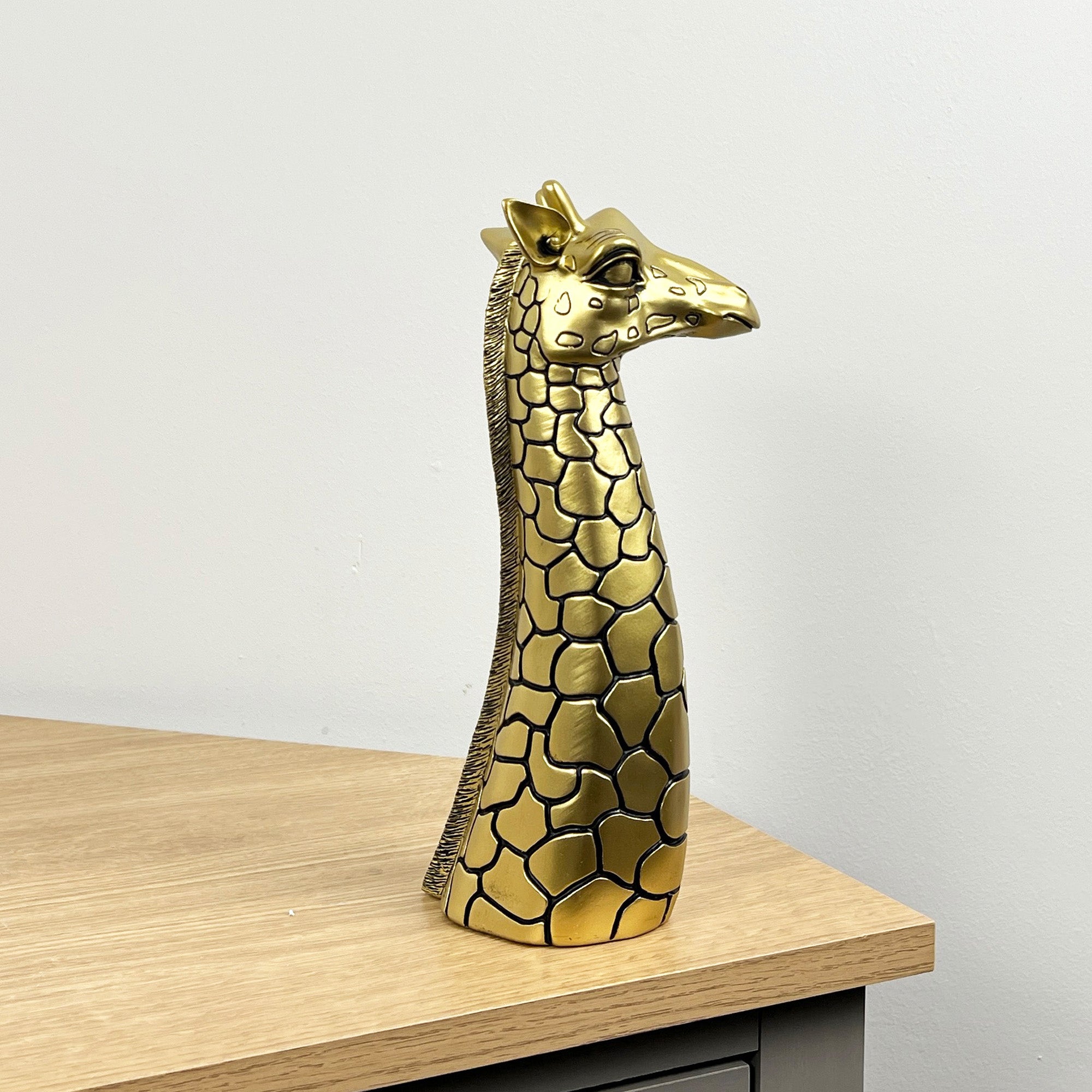 26.5cm Giraffe Head Ornament - Resin