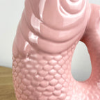 26.5cm Nautical Fish Jug Ornament - Pastel Pink