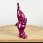 26.5cm Cheeky Middle Finger Gnome / Gonk - Purple