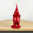 26.5cm Cheeky Middle Finger Gnome / Gonk - Red