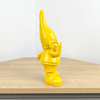 26.5cm Cheeky Middle Finger Gnome / Gonk - Yellow