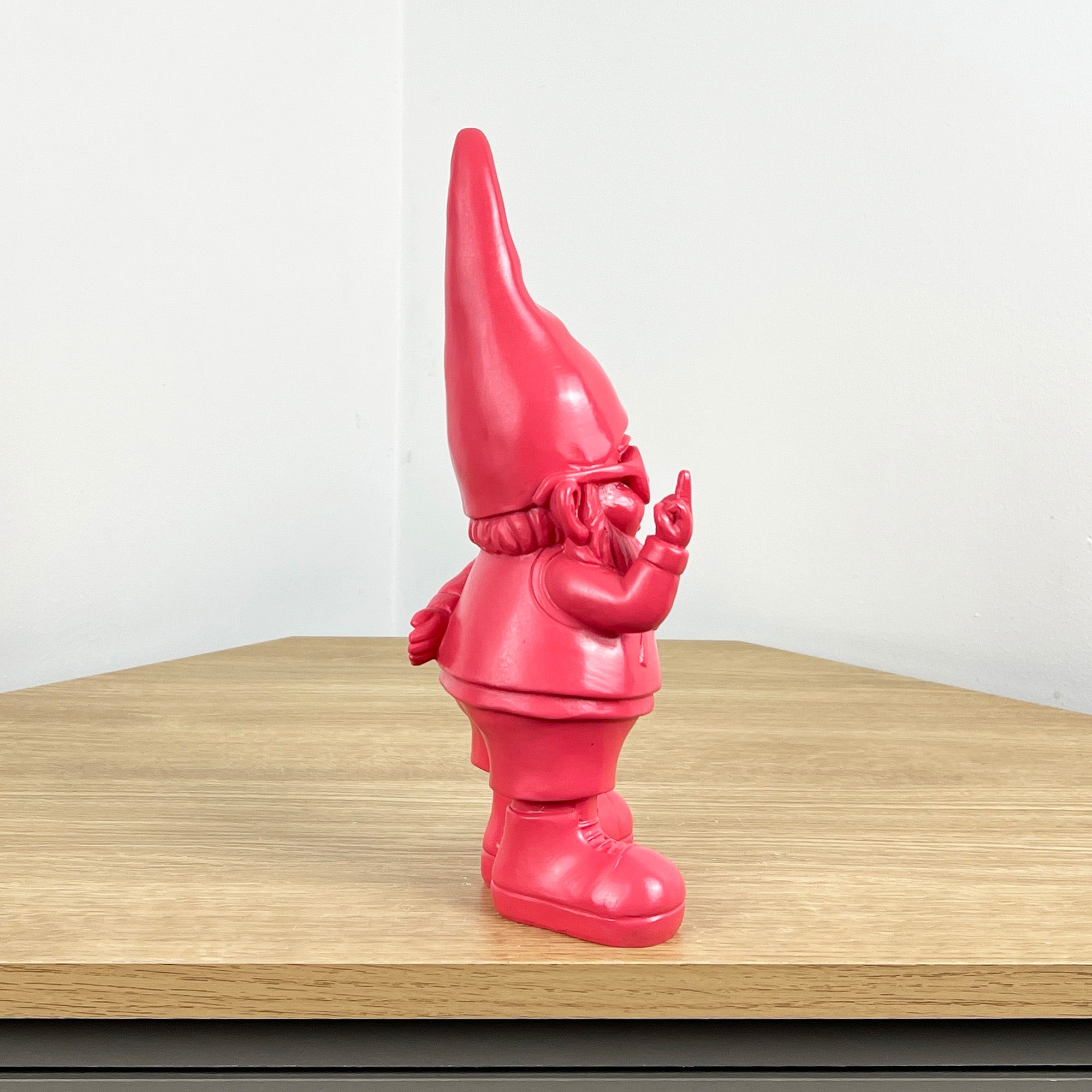 26.5cm Cheeky Middle Finger Gnome / Gonk - Pink