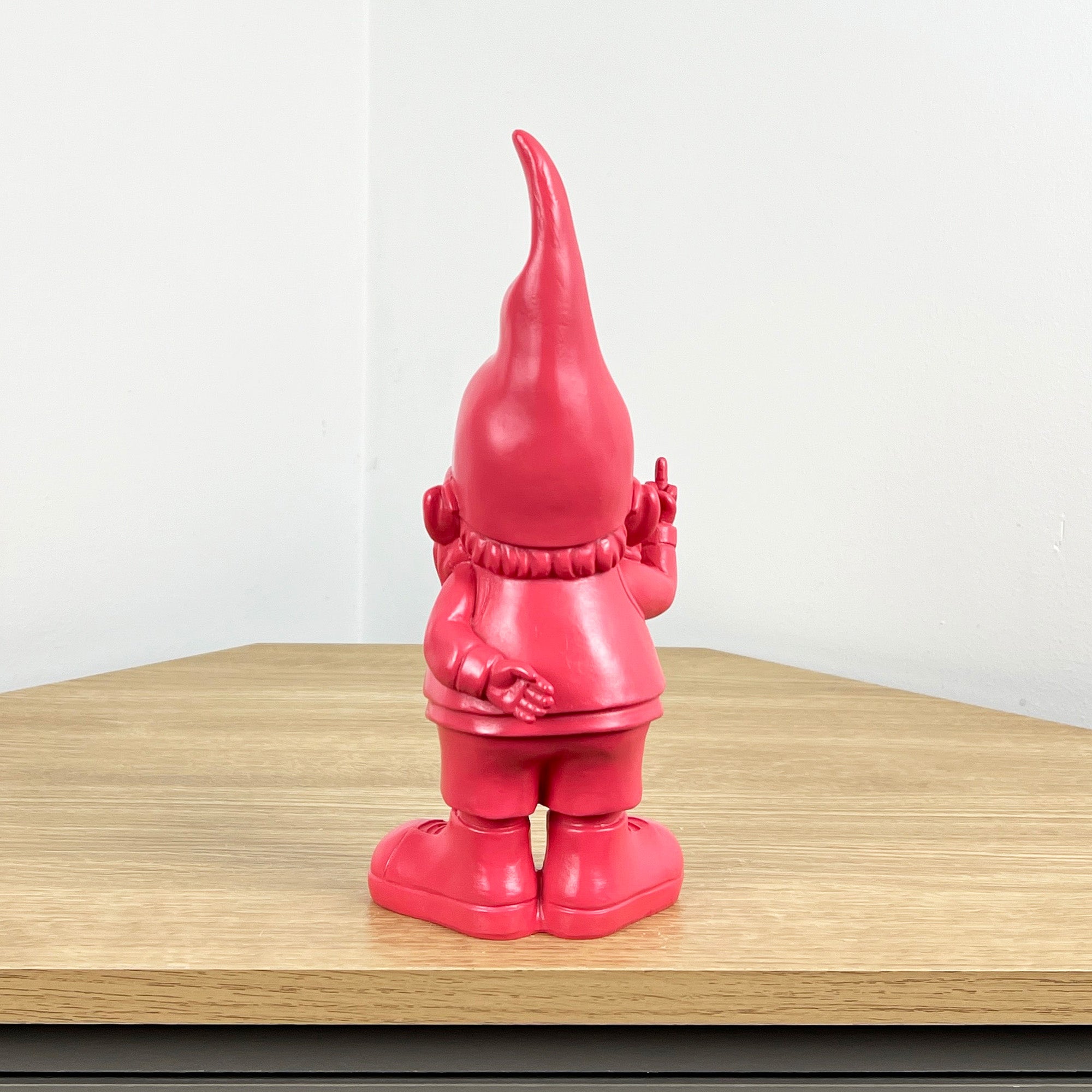 26.5cm Cheeky Middle Finger Gnome / Gonk - Pink