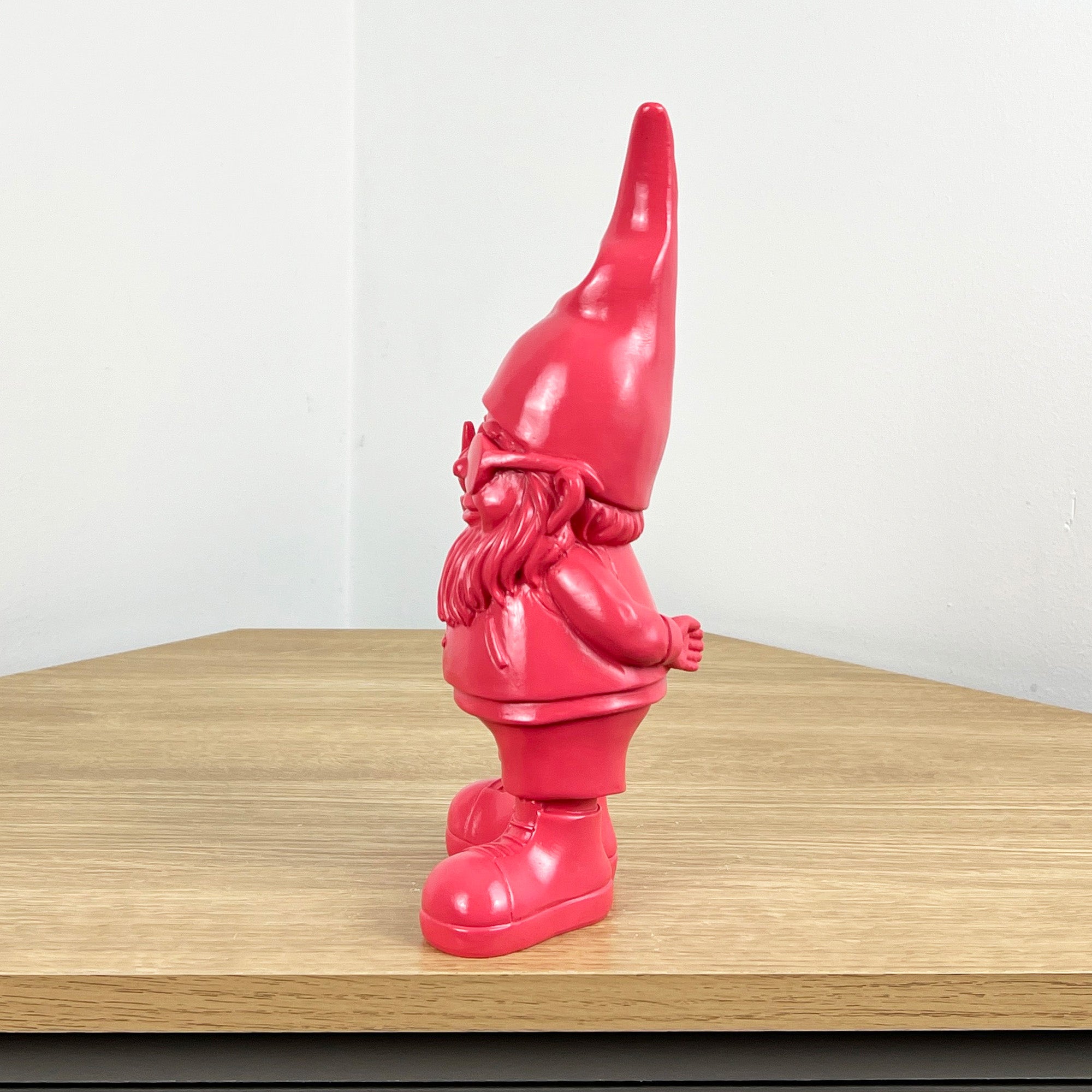 26.5cm Cheeky Middle Finger Gnome / Gonk - Pink