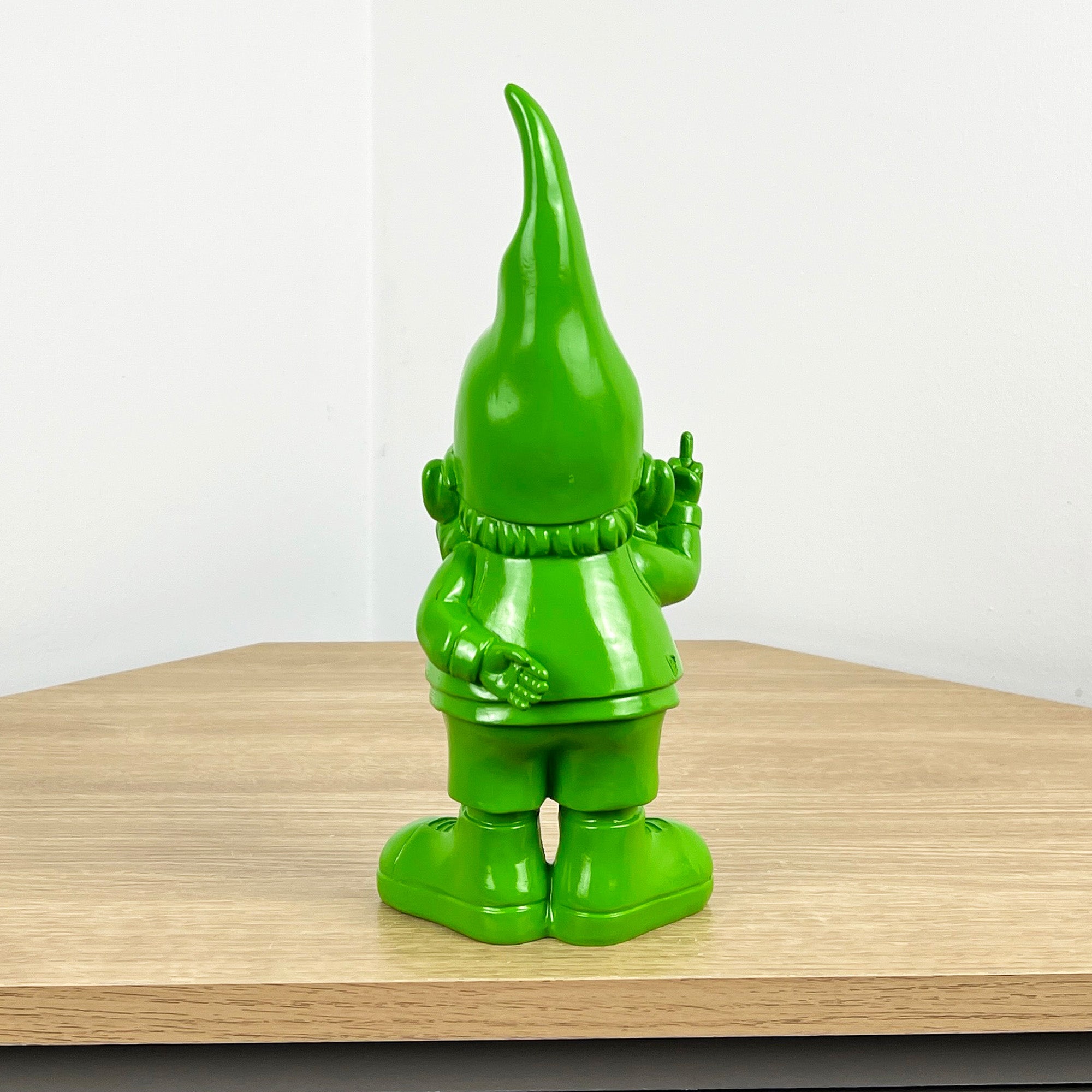 26.5cm Cheeky Middle Finger Gnome / Gonk - Green