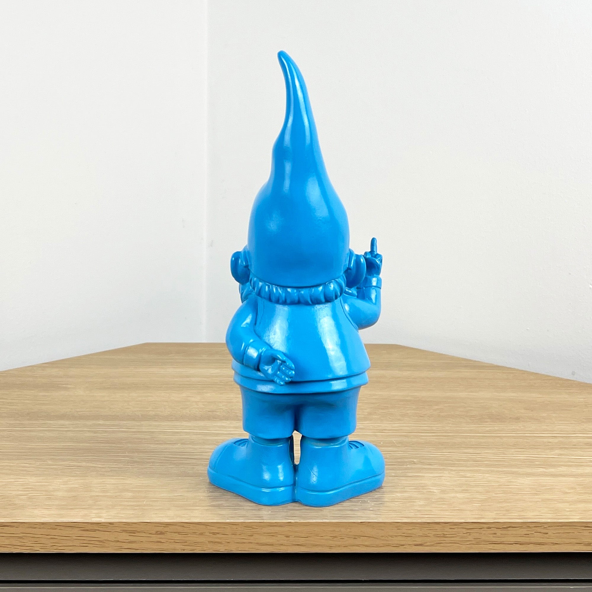 26.5cm Cheeky Middle Finger Gnome / Gonk - Blue