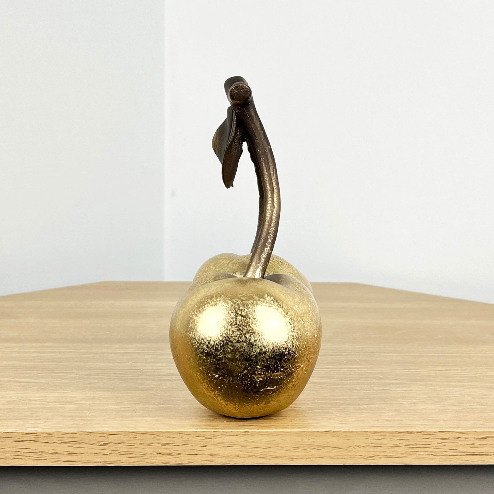 18cm Gold Cherries Fruit Ornament – Resin