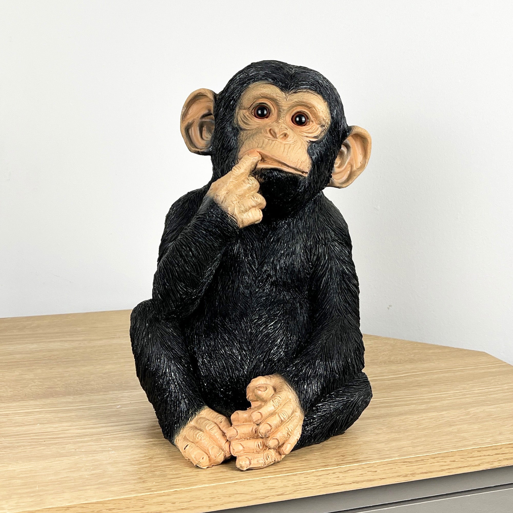 28cm Large Monkey Ornament - Resin