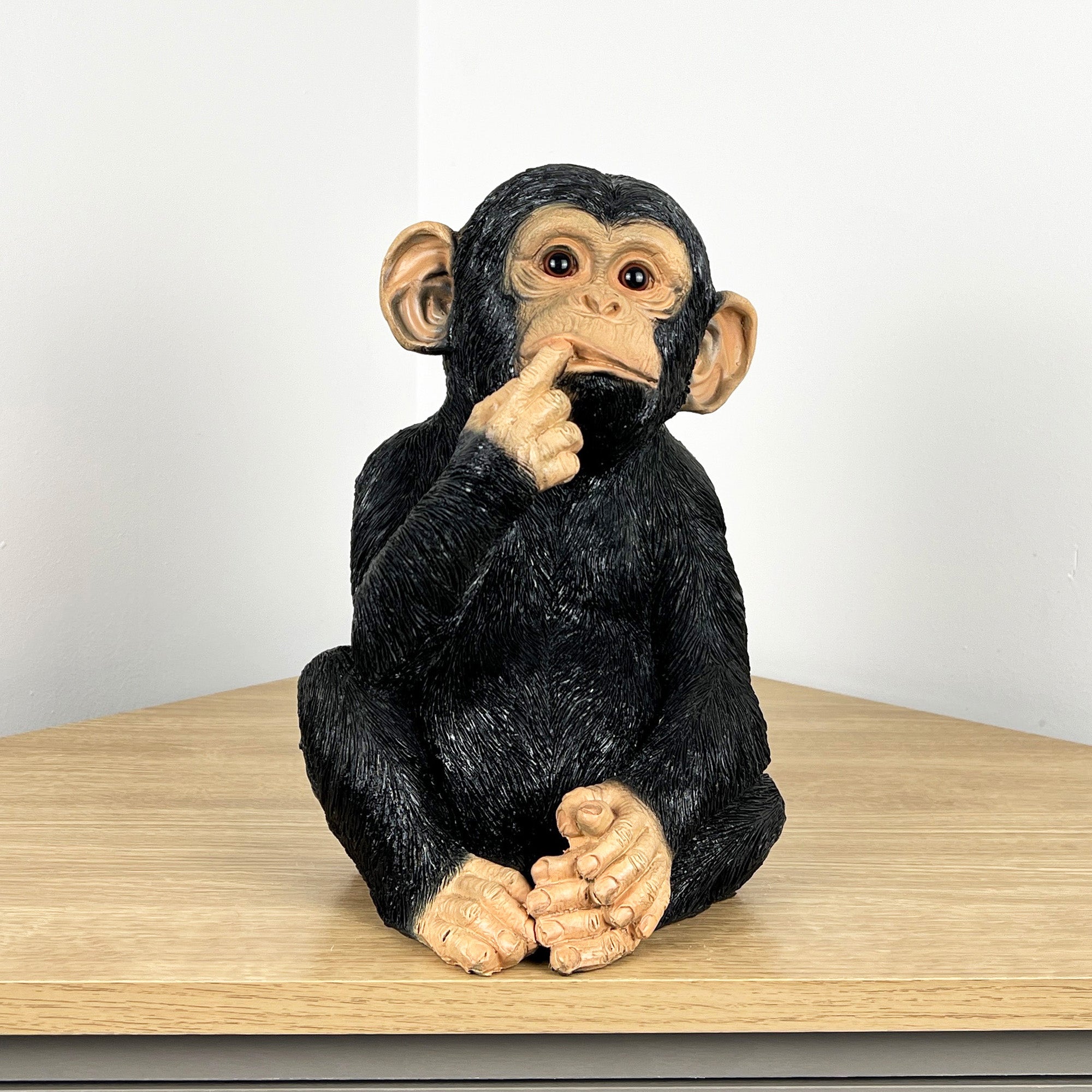 28cm Large Monkey Ornament - Resin
