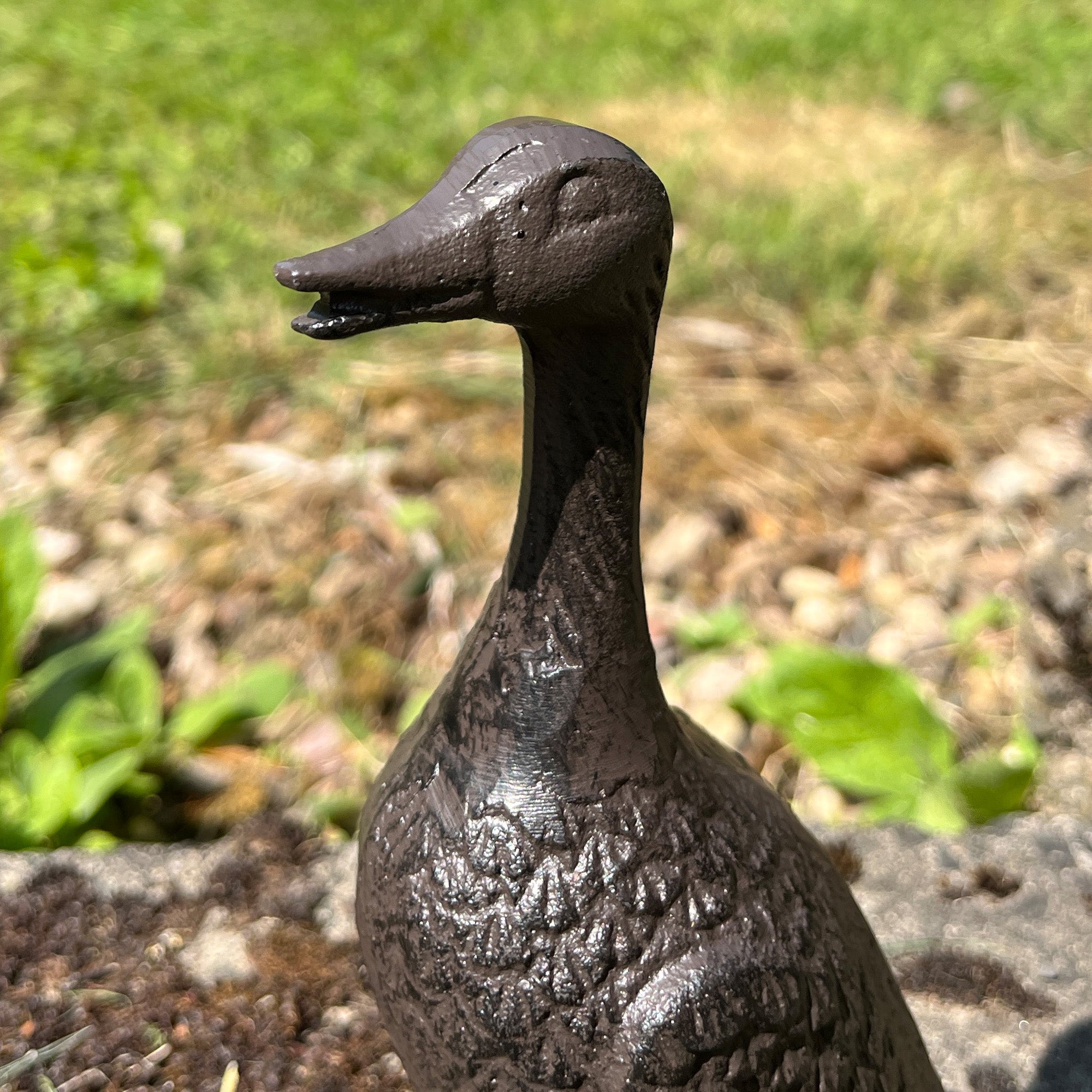 21cm Cast Iron Duck Ornament