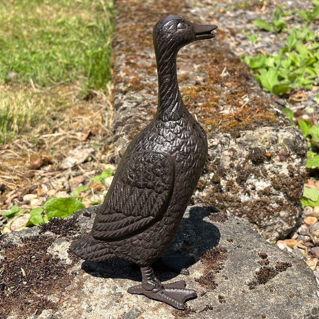 21cm Cast Iron Duck Ornament