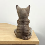 19cm Up Yours Middle Finger Cat Ornament – Resin