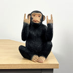 Rock n Roll  Monkey Ornament - Resin