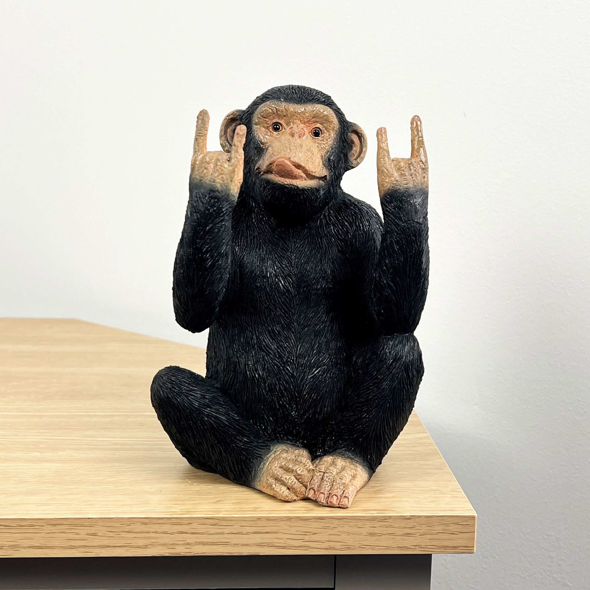 Rock n Roll  Monkey Ornament - Resin
