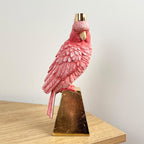 27cm Pink Bird Candle Holder – Resin