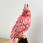 27cm Pink Bird Candle Holder – Resin