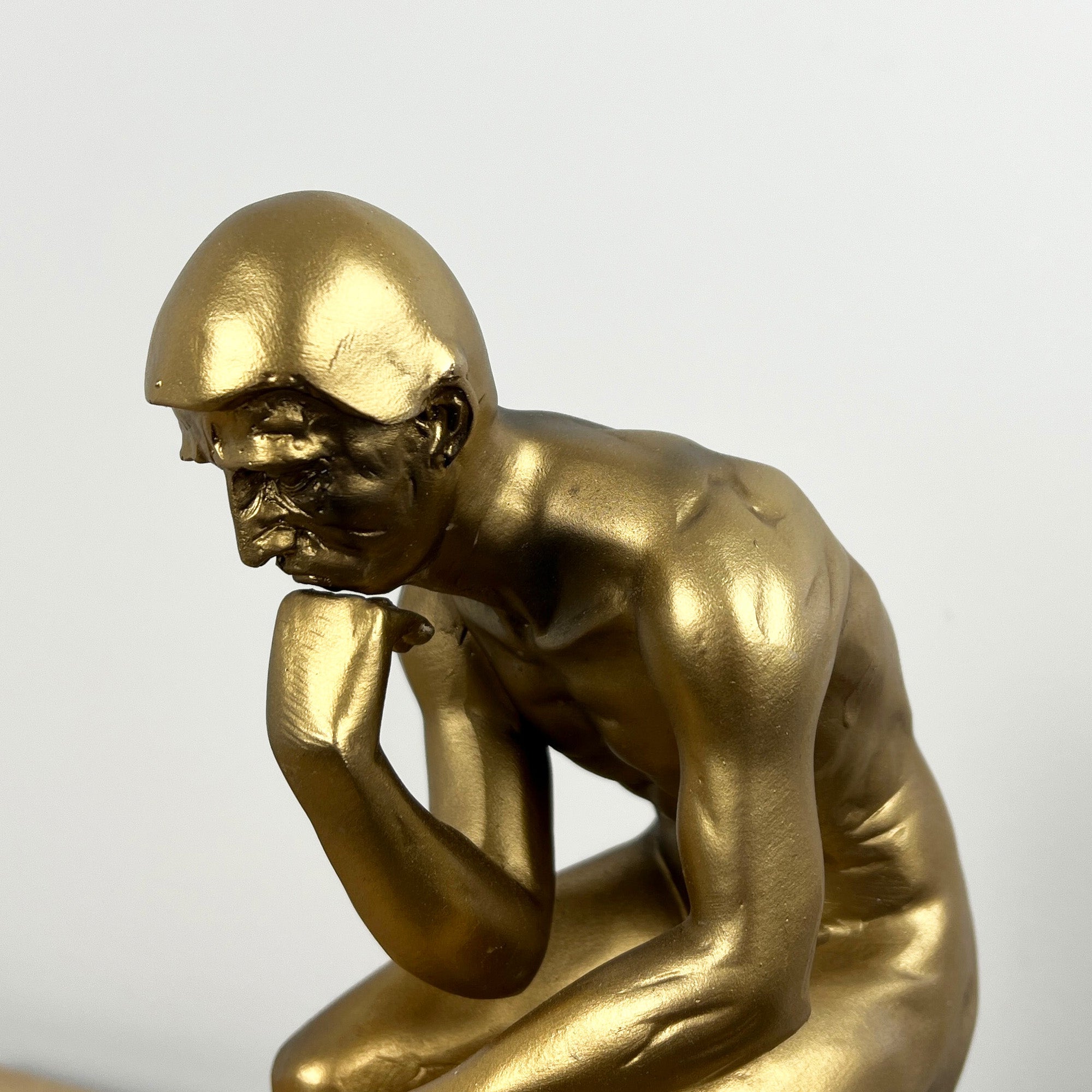 27.3cm Tall 'The Thinker' Statue Ornament - Resin