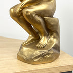 27.3cm Tall 'The Thinker' Statue Ornament - Resin