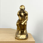 27.3cm Tall 'The Thinker' Statue Ornament - Resin