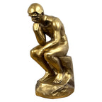 27.3cm Tall 'The Thinker' Statue Ornament - Resin