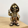 15.5cm Middle Finger Skeleton Ornament - Resin