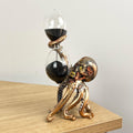18.3cm Octopus Hourglass Ornament - Resin