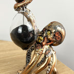 18.3cm Octopus Hourglass Ornament - Resin