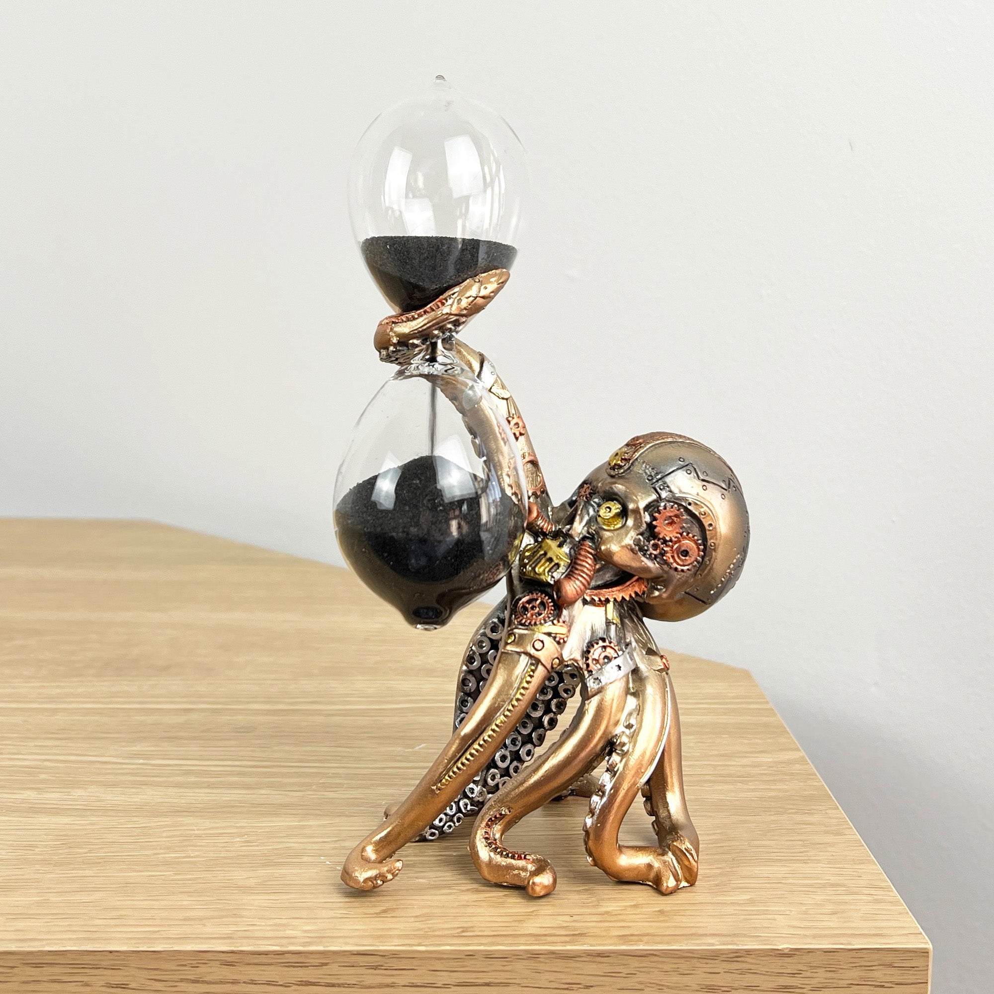 18.3cm Octopus Hourglass Ornament - Resin
