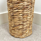 40cm Large Woven Water Hyacinth Floor Standing Vase