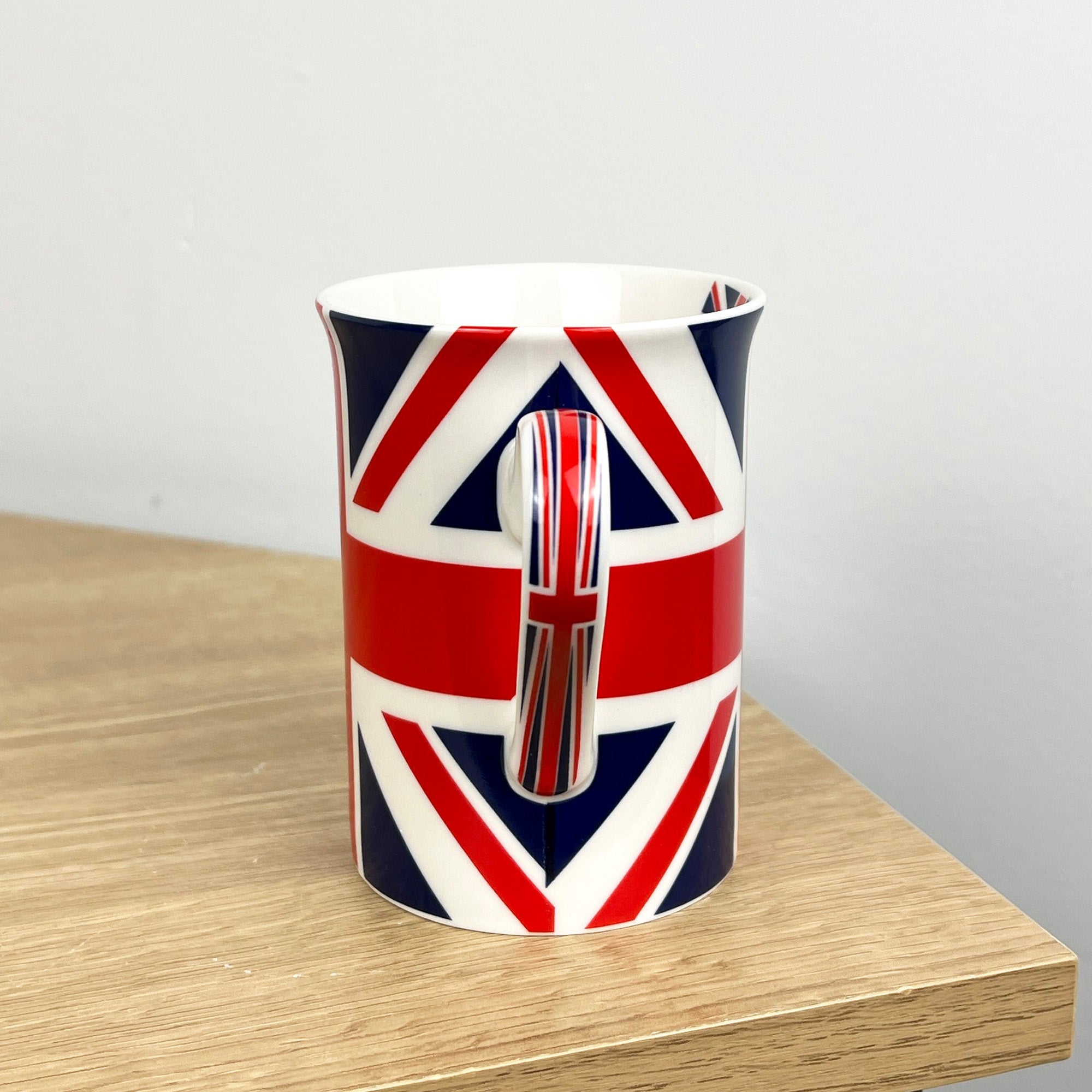 Set of 2 Union Jack UK Flag 250ml Mugs - Fine China