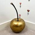 47cm Extra Large Gold Cherry Ornament – Resin
