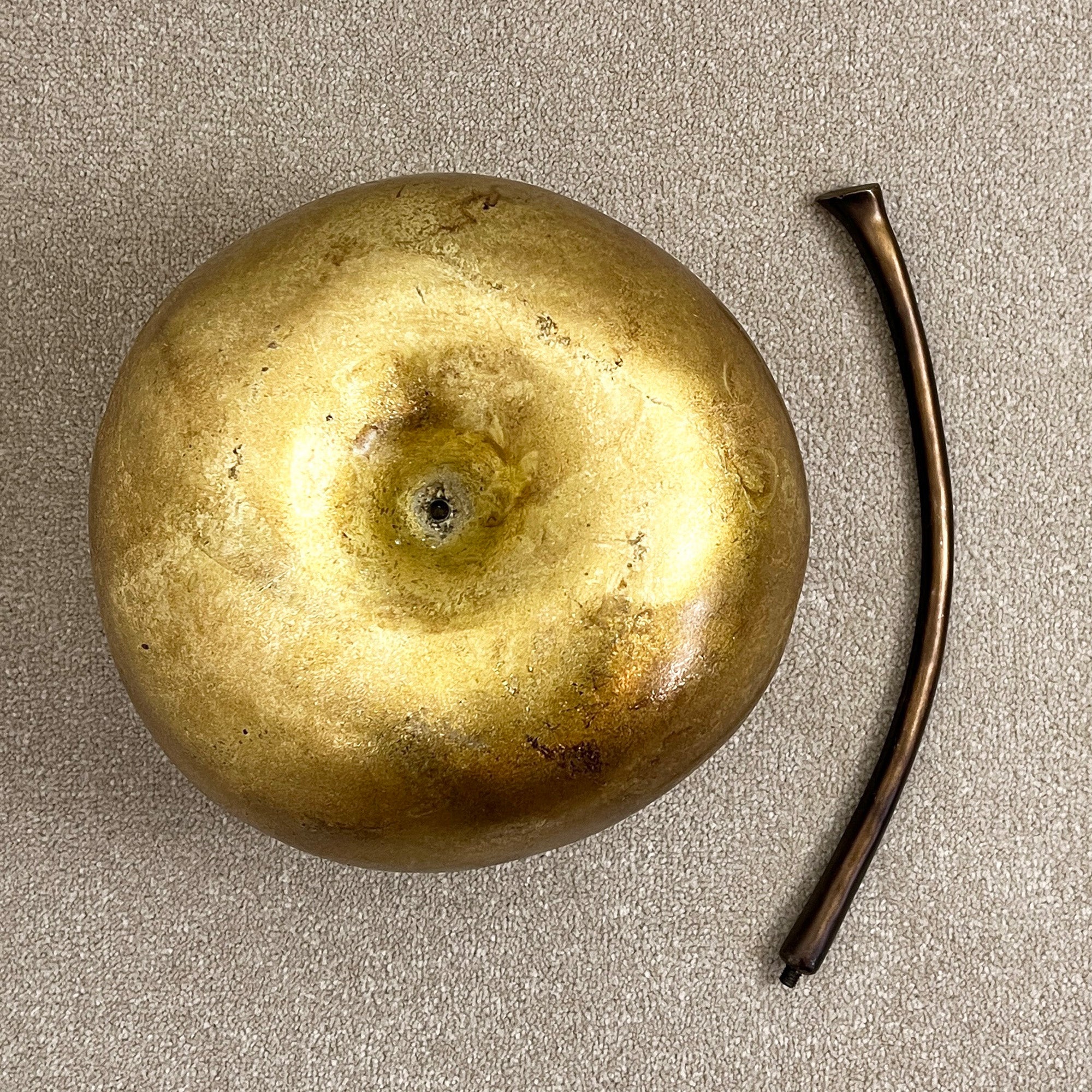 47cm Extra Large Gold Cherry Ornament – Resin