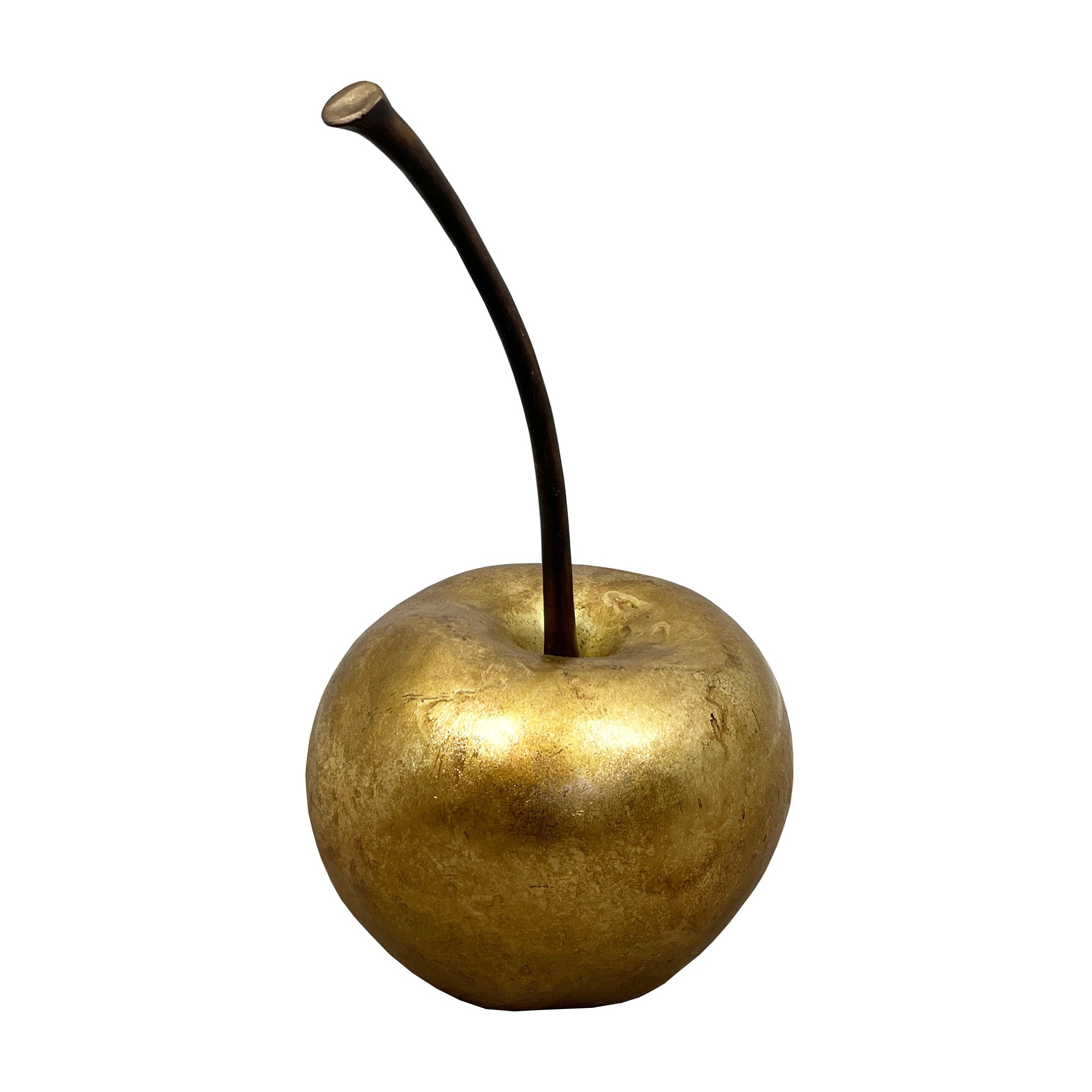 47cm Extra Large Gold Cherry Ornament – Resin