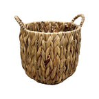 26cm Woven Water Hyacinth Basket Planter
