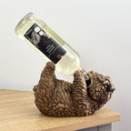 Highland Cow Single Wine Bottle Holder - Resin