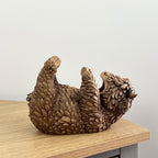 Highland Cow Single Wine Bottle Holder - Resin