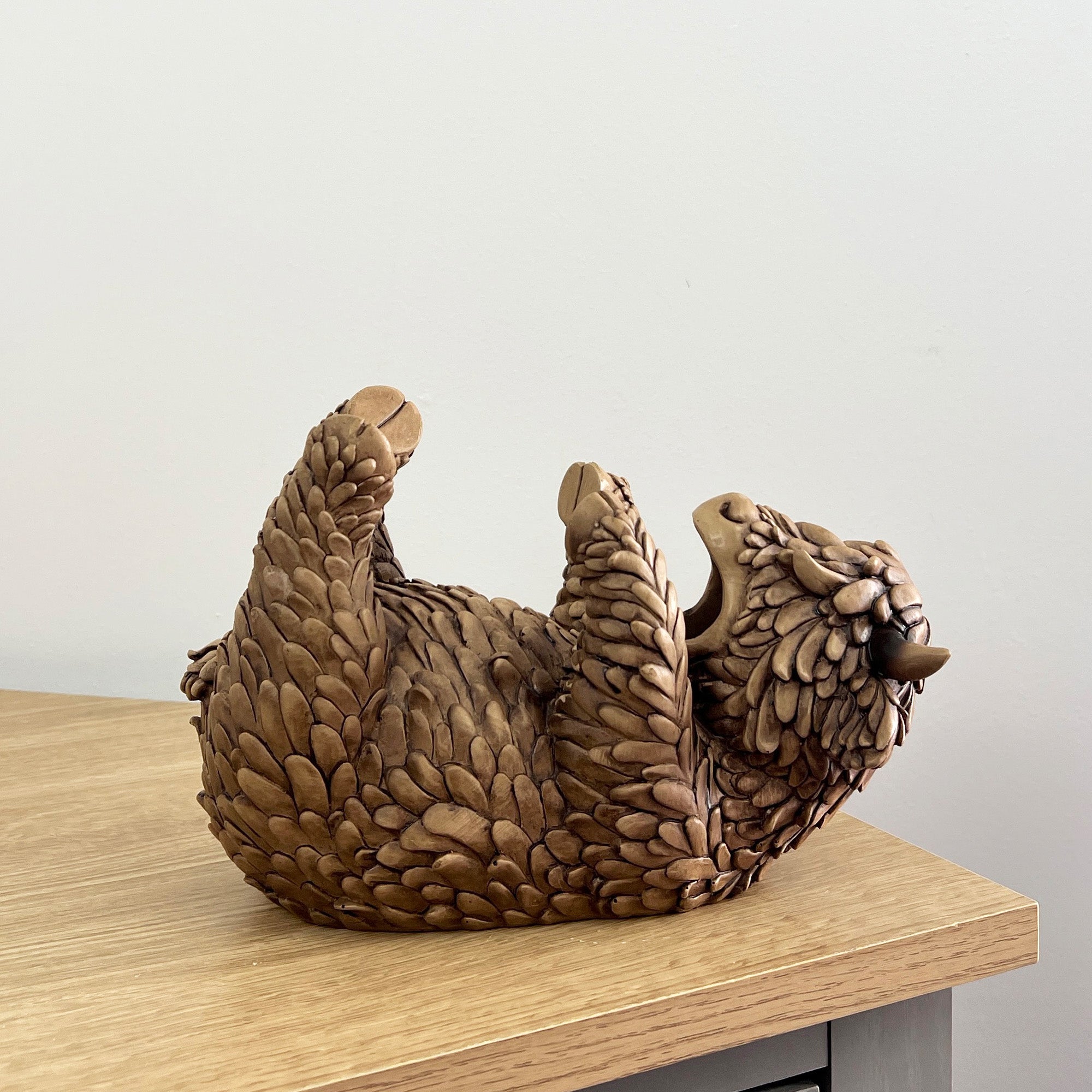 Highland Cow Single Wine Bottle Holder - Resin